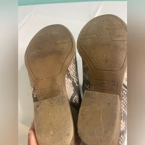 Fergie snakeskin bootie size 8‎ 1/2 Tan thumbnail 6