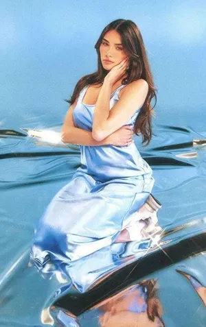 Forever 21 Blue Satin Dress thumbnail 2