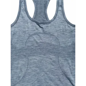 Lululemon Swiftly Tech Racerback Tank Women Size 8 Blue Seamless Running Top thumbnail 2
