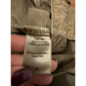 YFB Young Fabulous Broke green wide leg cargo pant size M thumbnail 11