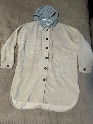 HYFVE Oversized Button Up Shacket  thumbnail 1