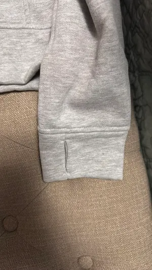 Quarter Zip Pullover Gray Size L thumbnail 4