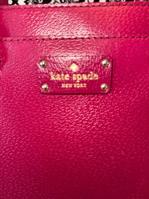 Kate Spade Wellesley Durham Small Pebbled Satchel in Burgundy thumbnail 3