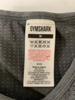 Gymshark Vital Seamless Long Sleeve Crop Top - Size Medium thumbnail 5