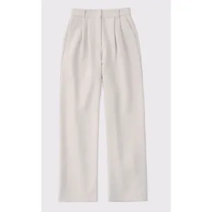 Abercrombie &‎ Fitch Sloane Tailored Wide Leg Pant Women 36 22 Pleated Trousers thumbnail 3