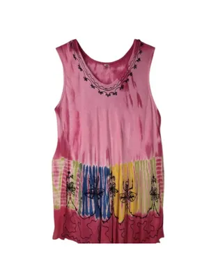 Women's Pink and Multi Vests thumbnail 2