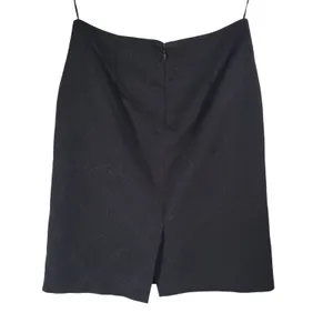 Anne Klein Black Quilted Stitch Pencil Skirt Womens‎ Size 2 Knee Length Career thumbnail 6