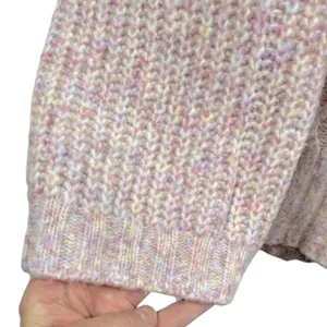 Free People Molly Cable Cardi Oversized‎ Knit Cardigan XS thumbnail 10