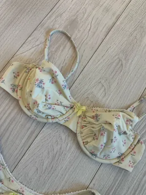 Floral bikini set Yellow Size L thumbnail 3
