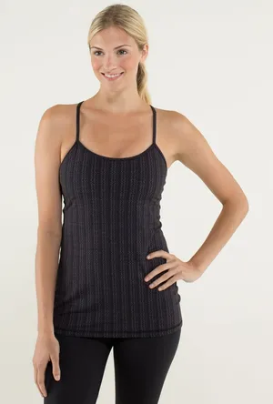Lululemon Sz ? 6 Power Y Tank Luon Light thumbnail 1