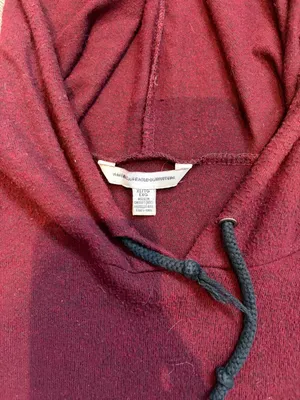 American Eagle Outfitters Womens XL Maroon Pullover Hoodie thumbnail 5