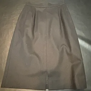 Pendleton Petite Vintage Virgin Wool Black Skirt Classic W/Pockets thumbnail 3