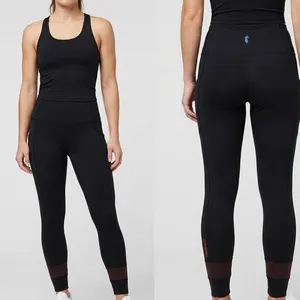 Cotopaxi Cerro Travel Tight Womens L Black High Rise 5-Pocket Hiking Leggings thumbnail 2