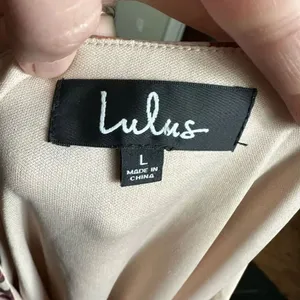 Lulu’s Shifting Dears Beige floral design L mini dress thumbnail 5