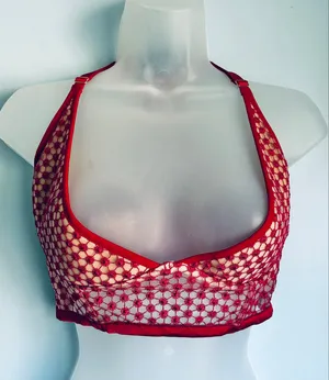 Victoria's Secret Bra Lingerie Sling Underwire Red 34DDD Valentine’s Holiday thumbnail 1