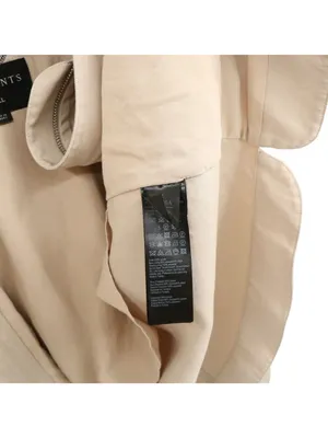 AllSaints Cherry Jacket in Barley Beige Hooded Zip Front S All Saints thumbnail 10