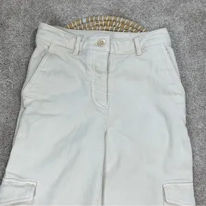 Aritzia Wilfred Modern Supply Twill Cargo Pants High Waisted in Gd Birch Size 0 thumbnail 7