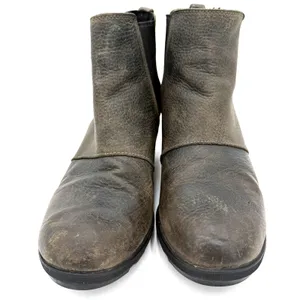 Sorel Women's Joan of Arctic II Chelsea Brown Leather Booties Size 9.5 thumbnail 3