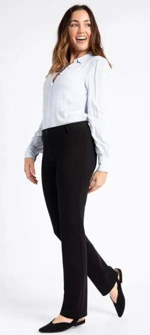 Betabrand Dress‎ Pant Yoga Pants Straight-Leg thumbnail 1