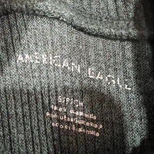 American Eagle Teal Ribbed Turtleneck Sweater thumbnail 4