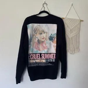 Taylor Swift Cruel Summer Black Crewneck Sweatshirt thumbnail 1