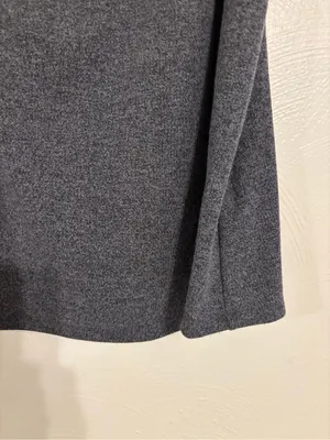 THML XL Embroidered Floral Off Shoulder Knit Top Charcoal Boho thumbnail 7