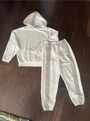 Cream Jogger Set thumbnail 1