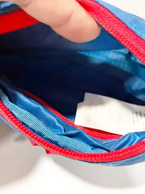 Patagonia Lightweight Sling Bag Blue Red Trim Nylon thumbnail 3