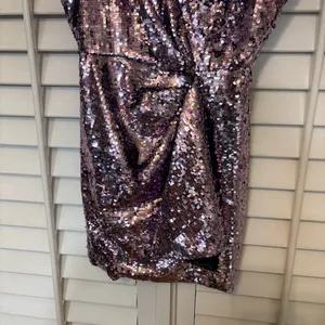 Parker Purple Sequin‎ Dress Size 4 thumbnail 4