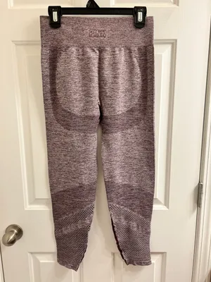 Victoria's Secret PINK Purple Leggings thumbnail 2
