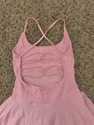 Pink Athletic Dress thumbnail 2
