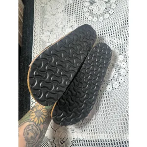 Birkenstock Kyoto Taupe Suede Slides thumbnail 5