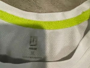 Short Sleeve White Performance Tee Size M thumbnail 2