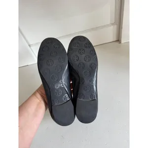Tory Burch Reva‎ black ballet flats size 7M. Lightly worn thumbnail 10