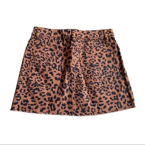 We the free‎ animal print denim skirt 31 thumbnail 7