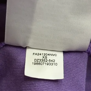 Jordan Sport Womens Diamond Basketball Shorts Purple Loose Fit Jumpman‎ XS thumbnail 6
