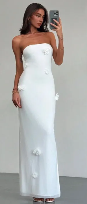Shein White Dress thumbnail 1
