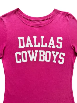 🔃Dallas Cowboys Pink Short Sleeve Tee Shirt thumbnail 6