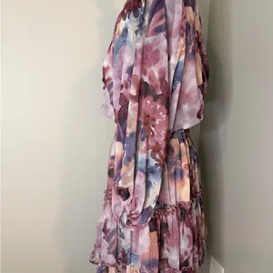 Paola Floral Smocked Ruffle Tiered Dress - Vici thumbnail 7