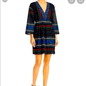 Joie‎ S Shada boho Embroidered Mini Dress thumbnail 13