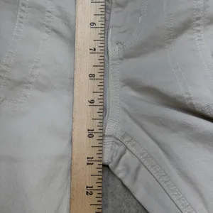 American Eagle Jeans Womens 0 Cream Wide Leg Boho Coastal Utility Front Seam thumbnail 12