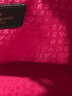 kate spade Black and Cream Striped Tote see pics for flaws on cream section thumbnail 12