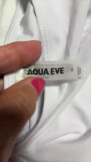 White swim suit (Aqua Eve) thumbnail 3