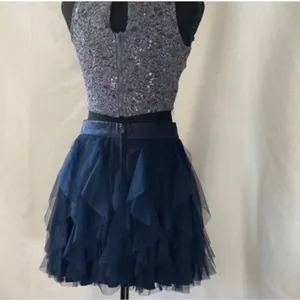 Teeze Me Mini Skirt Set Navy Size 0 thumbnail 2