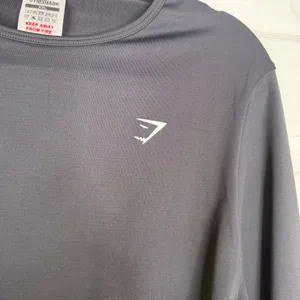 Sz XXL Gymshark Black Seamless Long Sleeve Cropped Top NWOT thumbnail 6