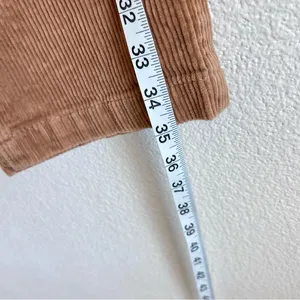 LOFT Women's Straight Corduroy High‎ Rise Pants Perfect Camel thumbnail 12