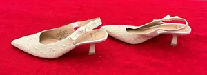 Women's Milan Slingback Heels - A New Day size 7 pearl wedding‎ guest classic thumbnail 1