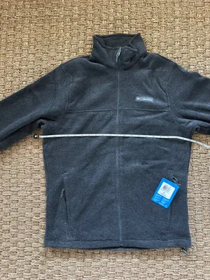 Columbia Men’s Steens Mountain 2.0 Zip Fleece Jacket Charcoal Heather Size SMALL thumbnail 7