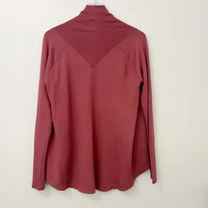 ATHLETA Nirvana Open Cardigan in Maple Red‎ thumbnail 4