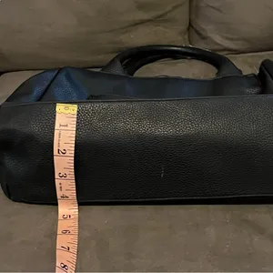Tahari Satchel Handbag Black thumbnail 9